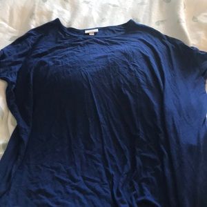 navy blue lularoe shirt